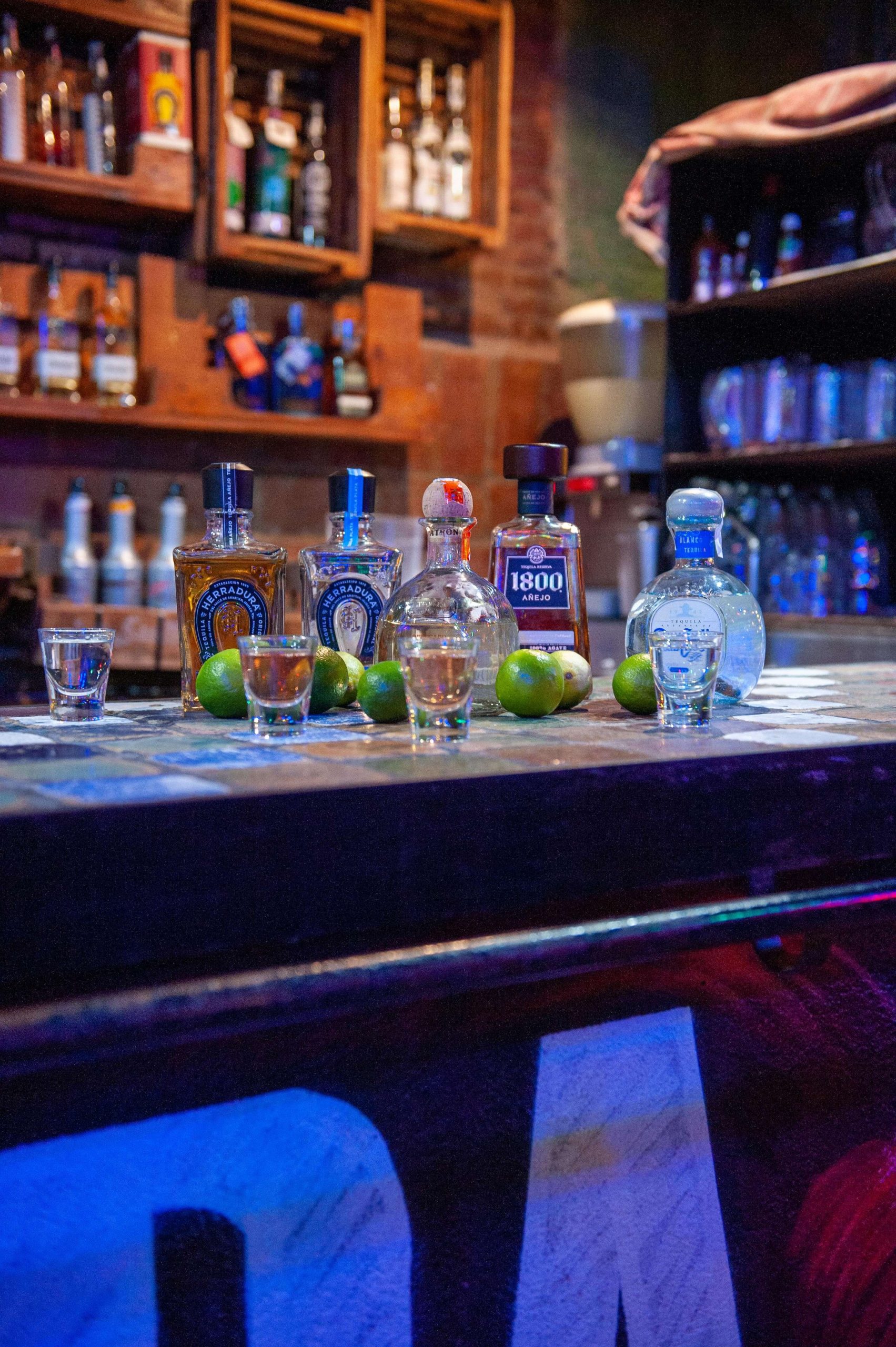selección de tequilas
